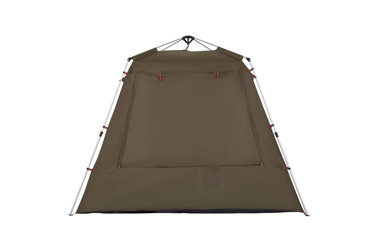 Vidaxl Fishing Tent 4-person Olive Green Quick Release-10