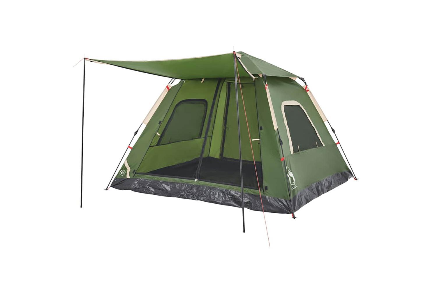Vidaxl Camping Tent Dome 5-person Green Quick Release-7