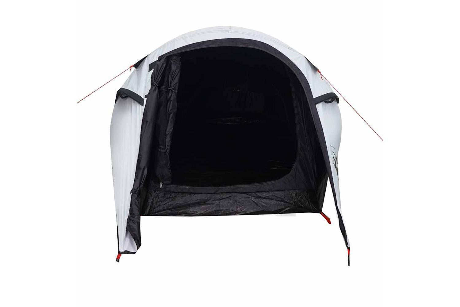 Vidaxl Camping Tent Tunnel 3-person White Blackout Fabric Waterproof-7