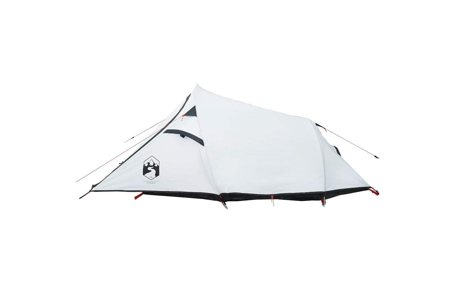 Vidaxl Camping Tent Tunnel 3-person White Blackout Fabric Waterproof-9