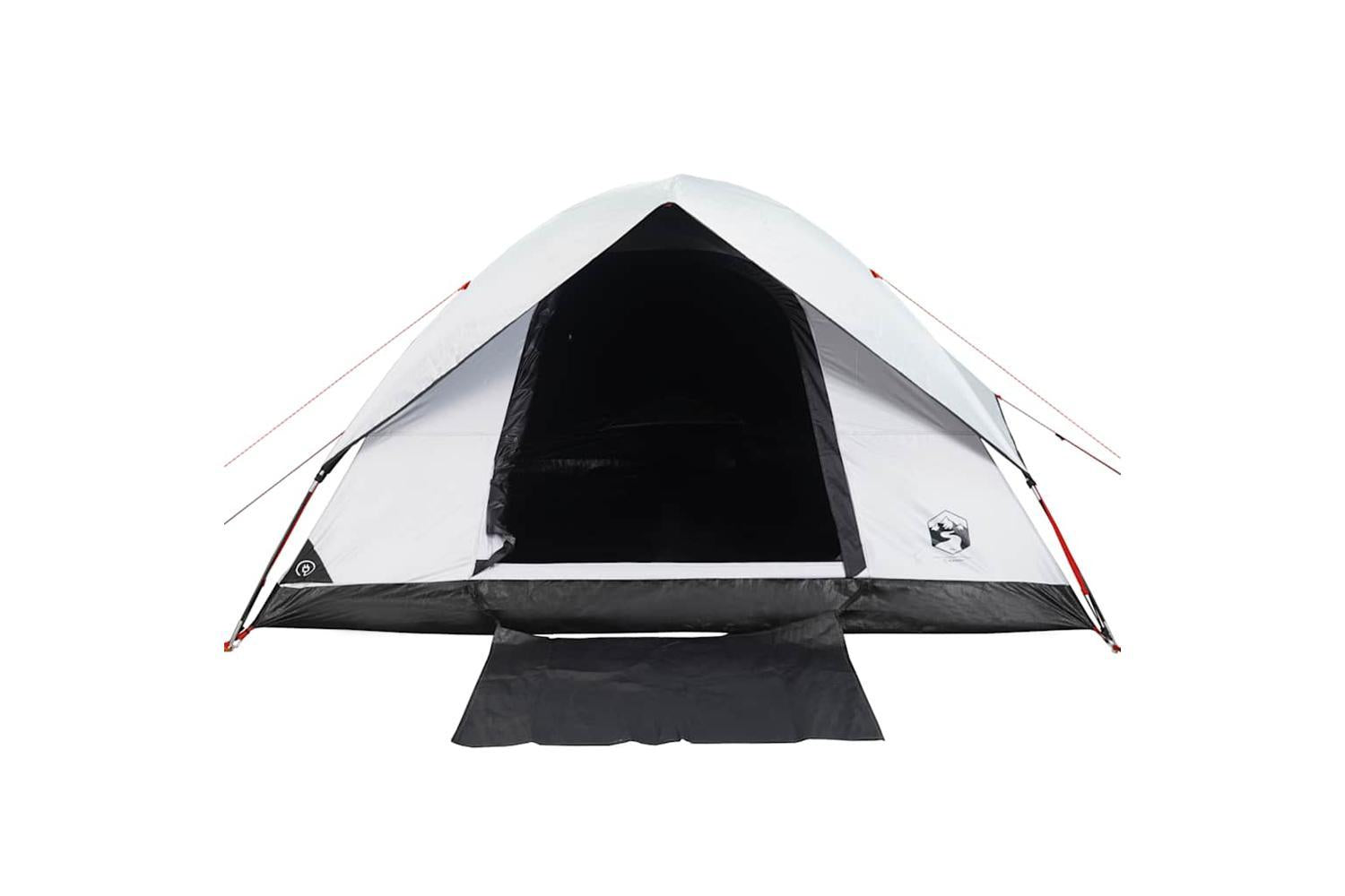 Vidaxl Family Tent Dome 6-person White Blackout Fabric Waterproof-7