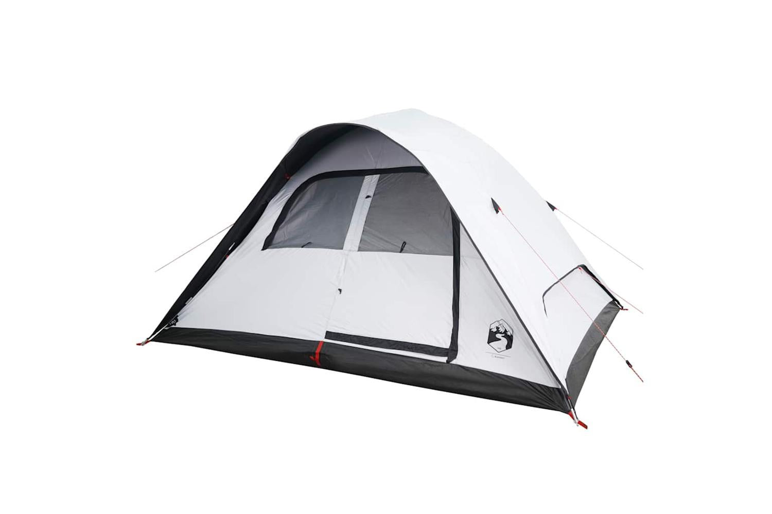Vidaxl Family Tent Dome 6-person White Blackout Fabric Waterproof-4