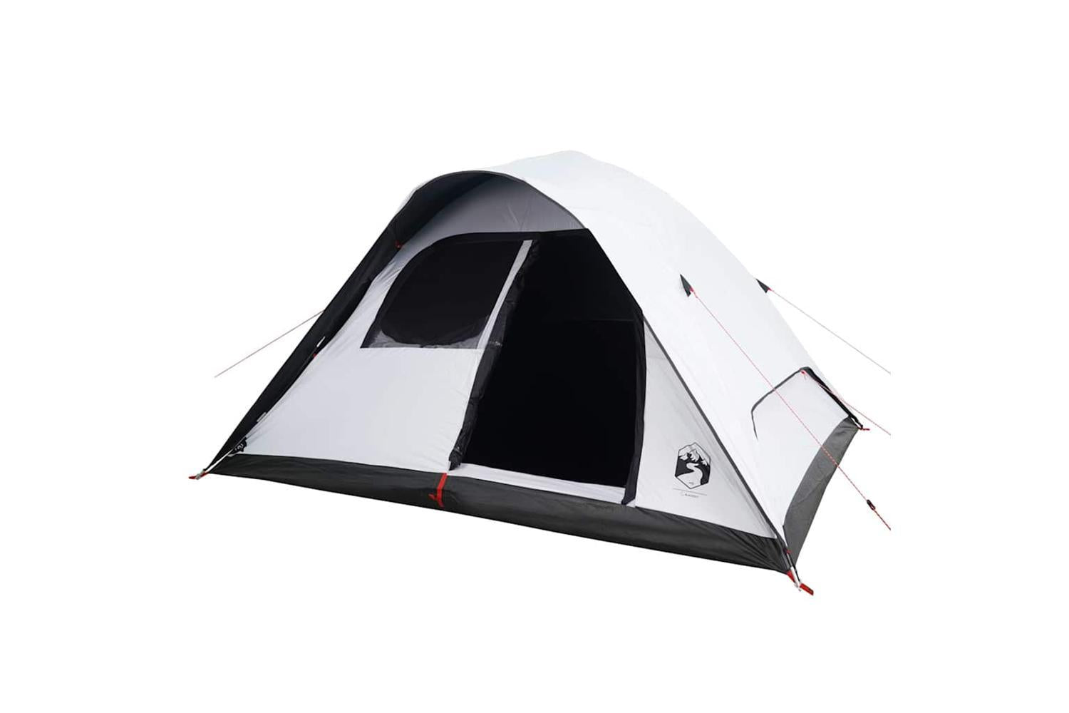 Vidaxl Family Tent Dome 6-person White Blackout Fabric Waterproof-5