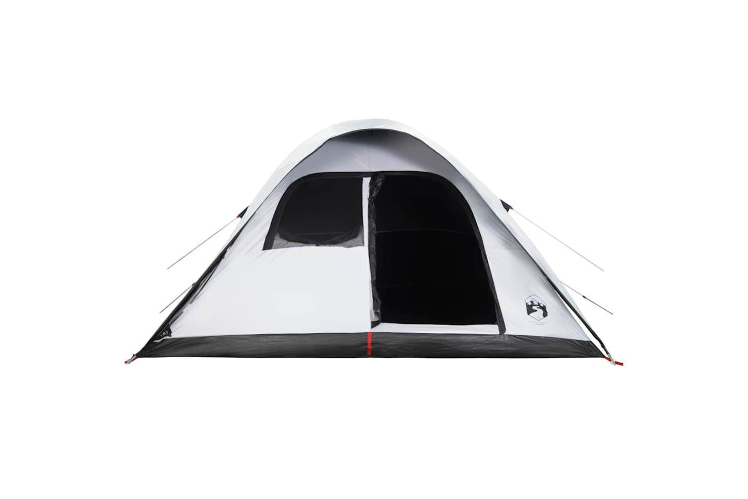 Vidaxl Family Tent Dome 6-person White Blackout Fabric Waterproof-7