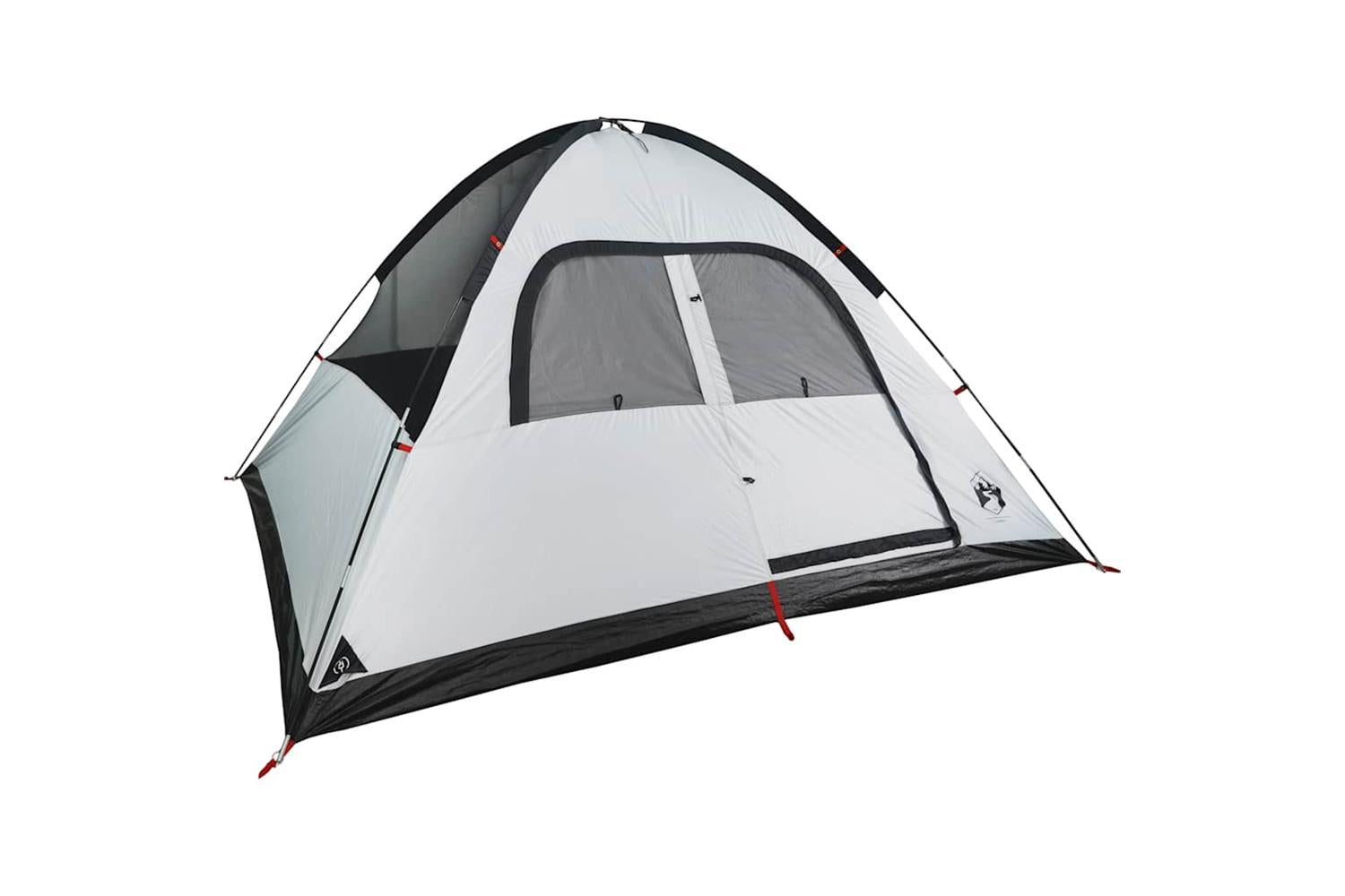 Vidaxl Family Tent Dome 6-person White Blackout Fabric Waterproof-8