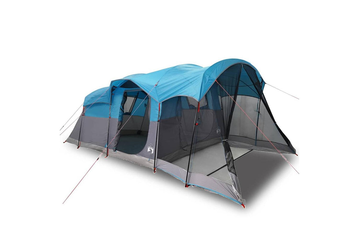 Vidaxl Family Tent Tunnel 8-person Blue Waterproof-2
