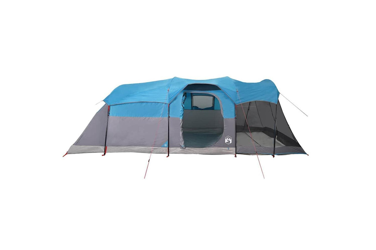 Vidaxl Family Tent Tunnel 8-person Blue Waterproof-6