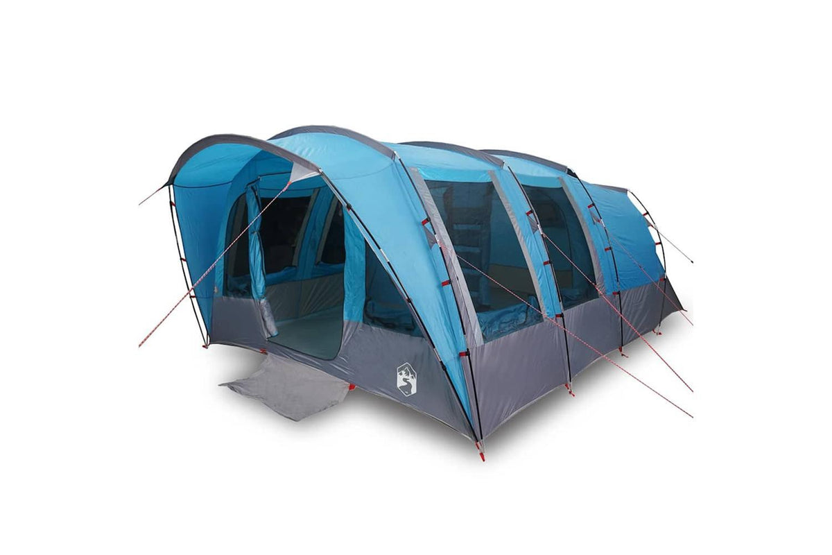 Vidaxl Family Tent Tunnel 8-person Blue Waterproof