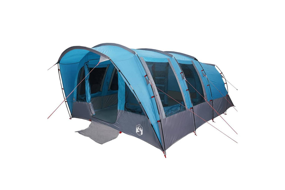 Vidaxl Family Tent Tunnel 8-person Blue Waterproof-3
