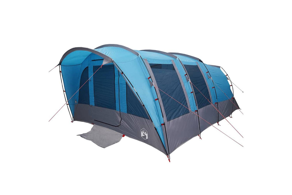 Vidaxl Family Tent Tunnel 8-person Blue Waterproof-5
