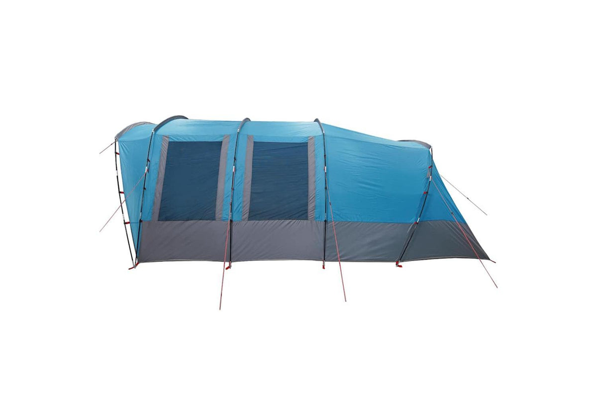 Vidaxl Family Tent Tunnel 8-person Blue Waterproof-9