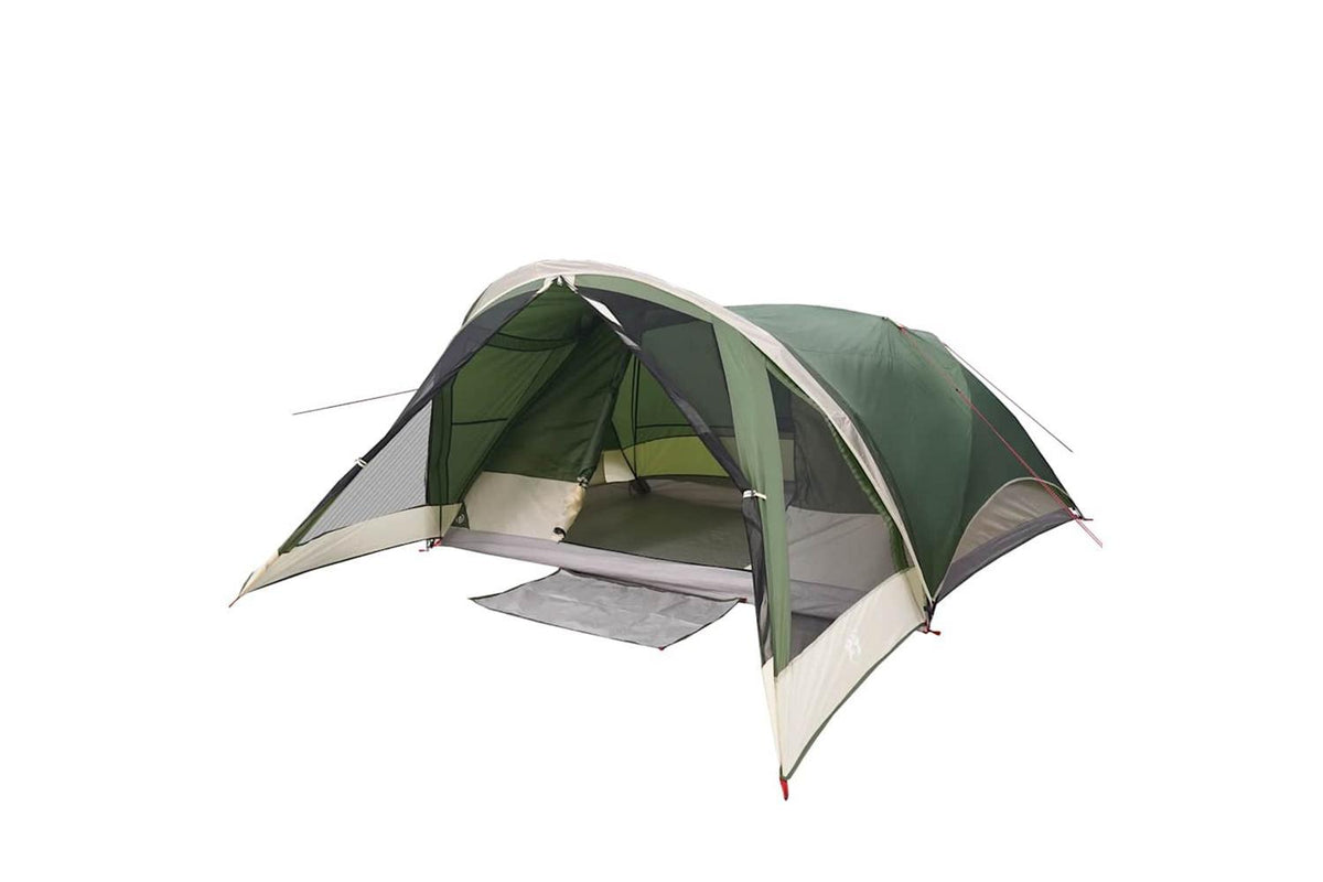 Vidaxl Family Tent Cabin 6-person Green Waterproof-3
