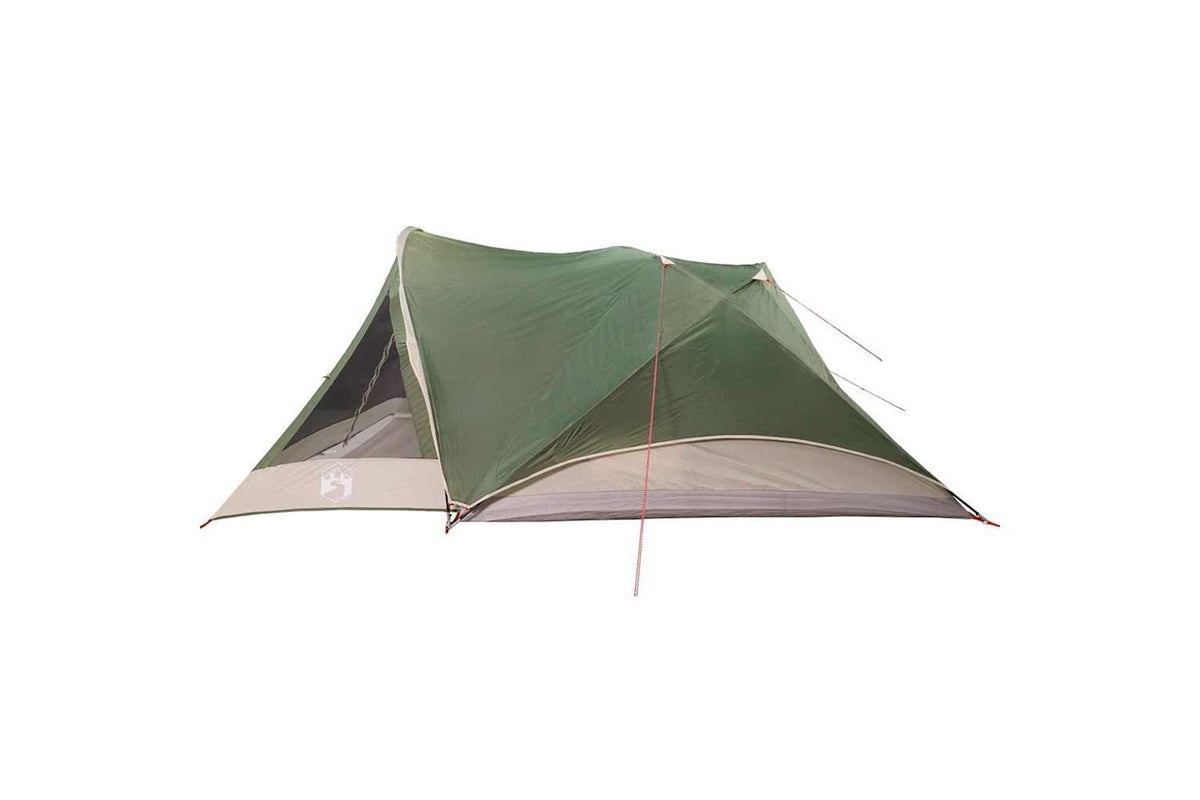 Vidaxl Family Tent Cabin 6-person Green Waterproof-9