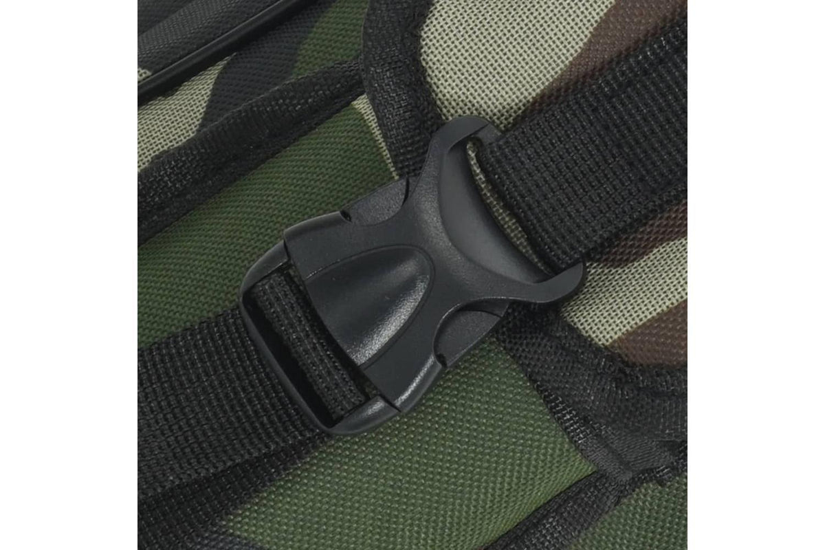 Vidaxl Fishing Rod Bag Green Camouflage 150 Cm Oxford Fabric-6