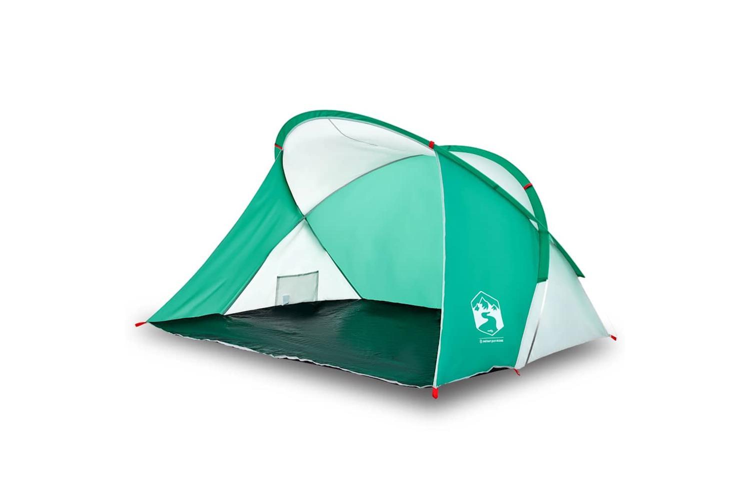 Vidaxl Beach Tent 2-person Sea Green Pop-up Waterproof-4