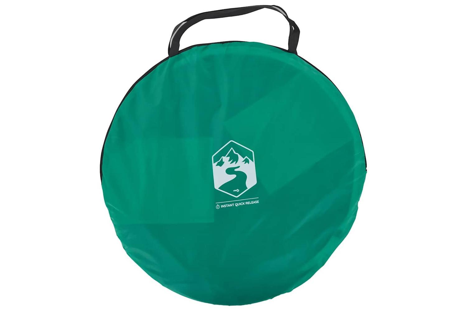 Vidaxl Beach Tent 2-person Sea Green Pop-up Waterproof-8