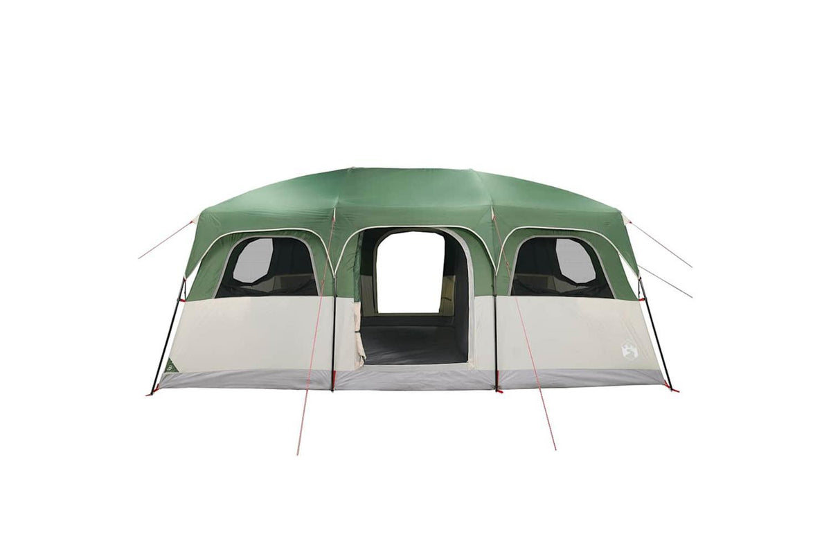 Vidaxl Family Tent Cabin 10-person Green Waterproof-6