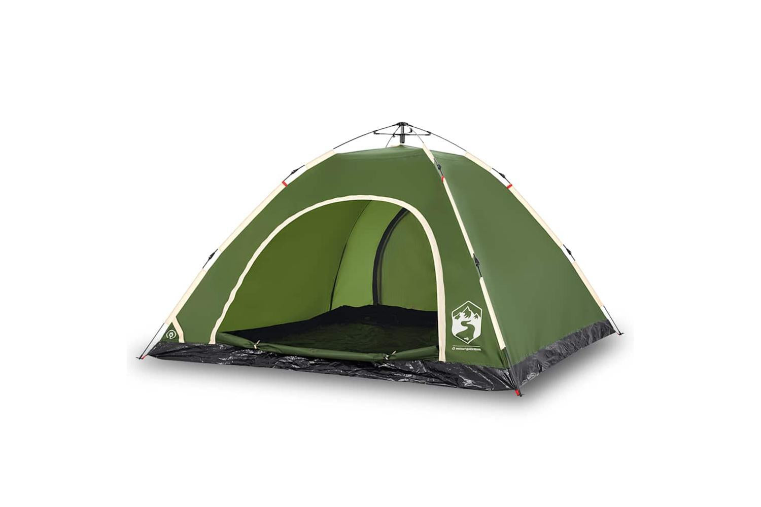 Vidaxl Camping Tent 5-person Green Quick Release-2