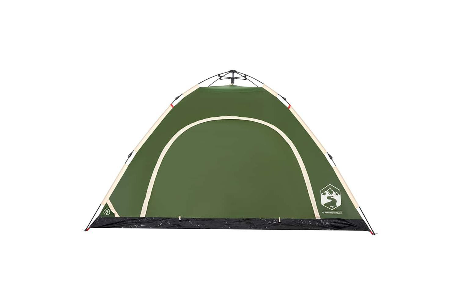 Vidaxl Camping Tent 5-person Green Quick Release-6