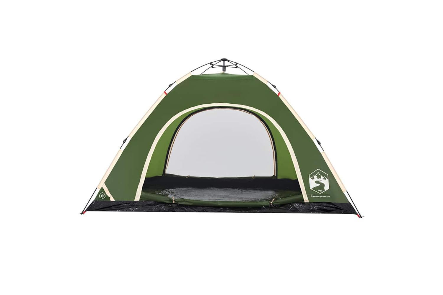 Vidaxl Camping Tent 5-person Green Quick Release-8