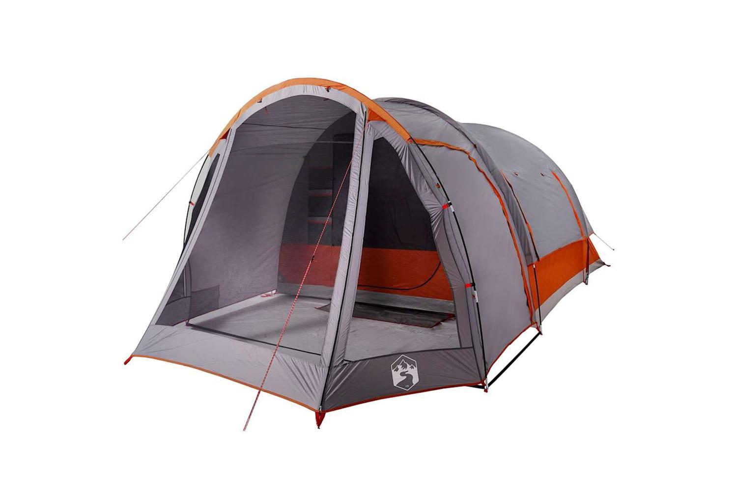 Vidaxl Family Tent 6-person Grey Waterproof-5