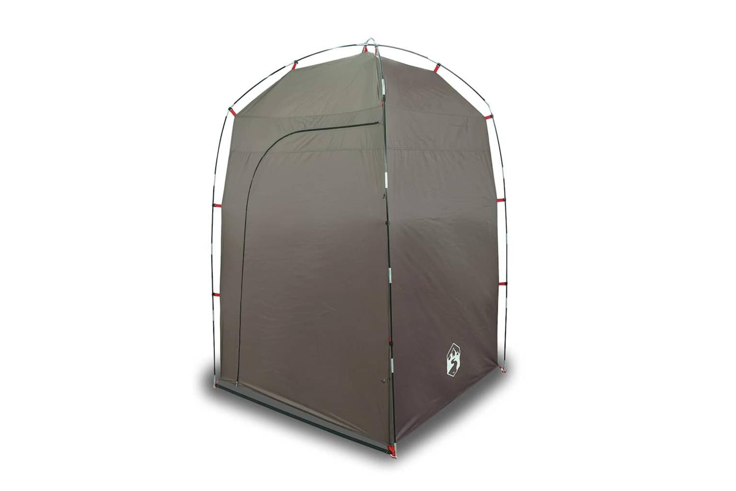 Vidaxl Shower Tent Brown Waterproof-2