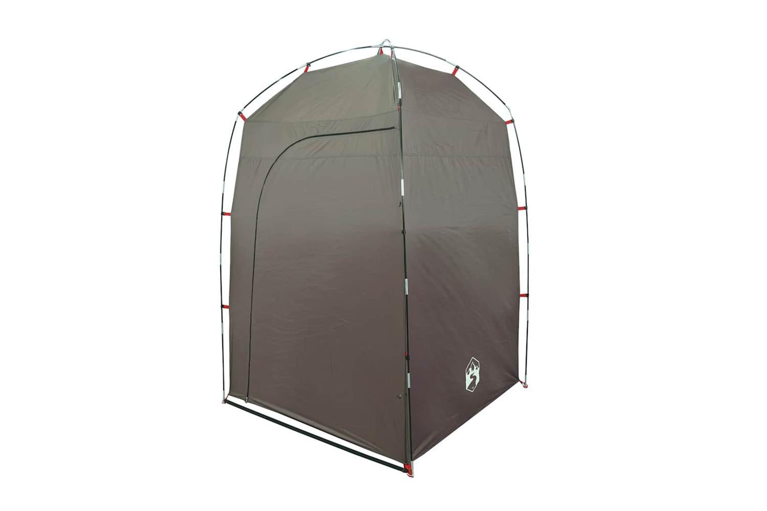 Vidaxl Shower Tent Brown Waterproof-3
