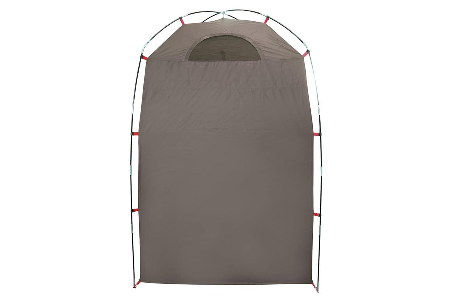Vidaxl Shower Tent Brown Waterproof-9