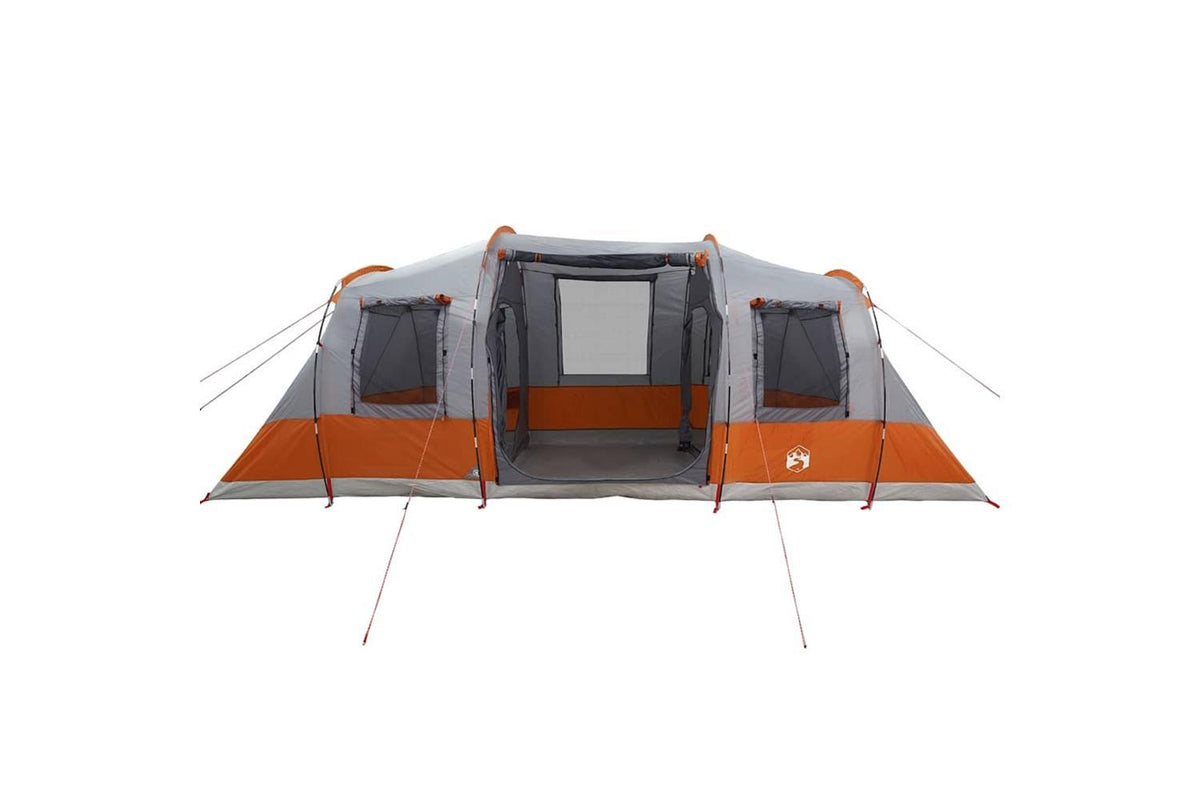 Vidaxl Family Tent Tunnel 6-person Grey Waterproof-6