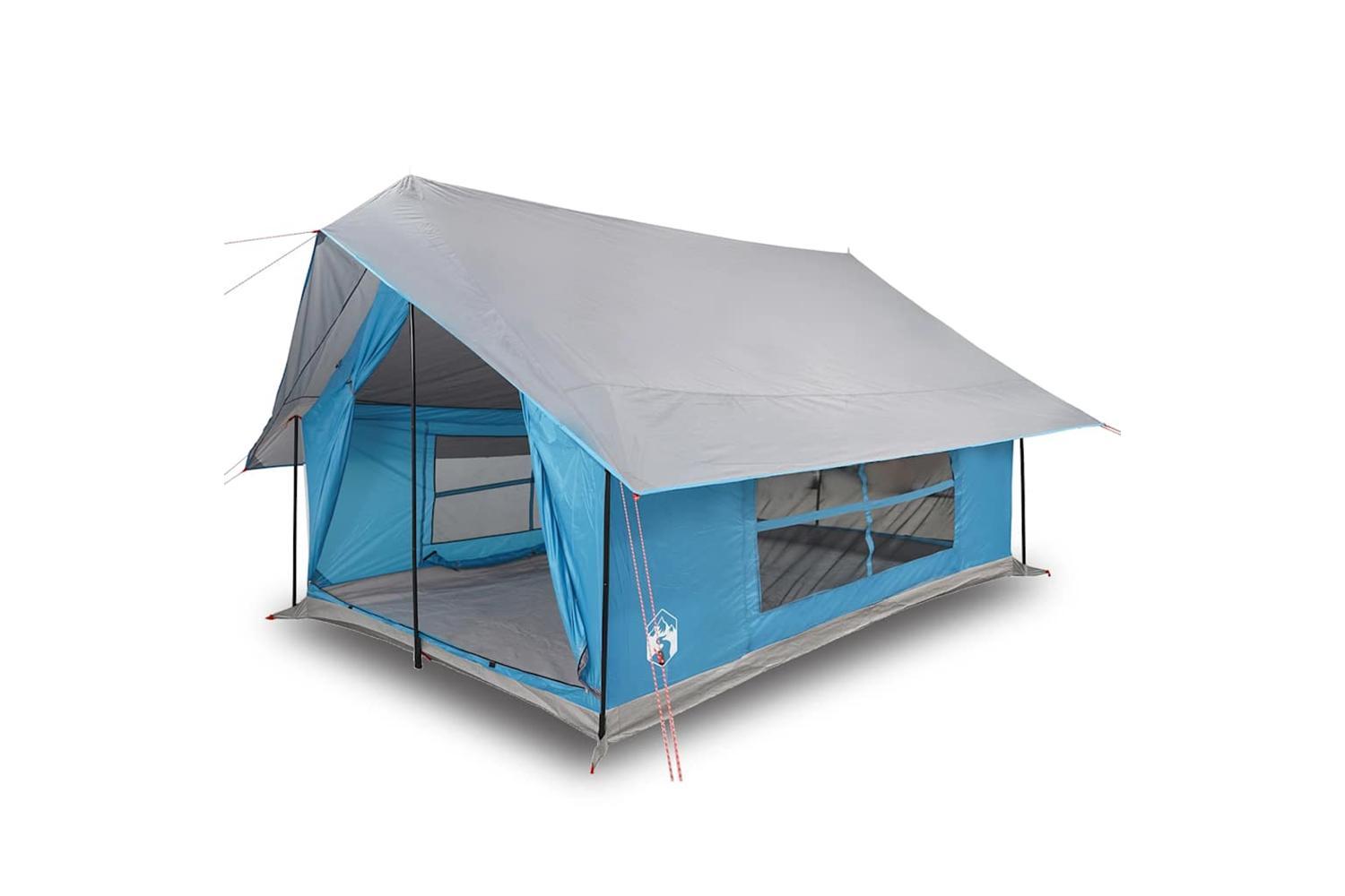 Vidaxl Camping Tent 5-person Blue Waterproof-2