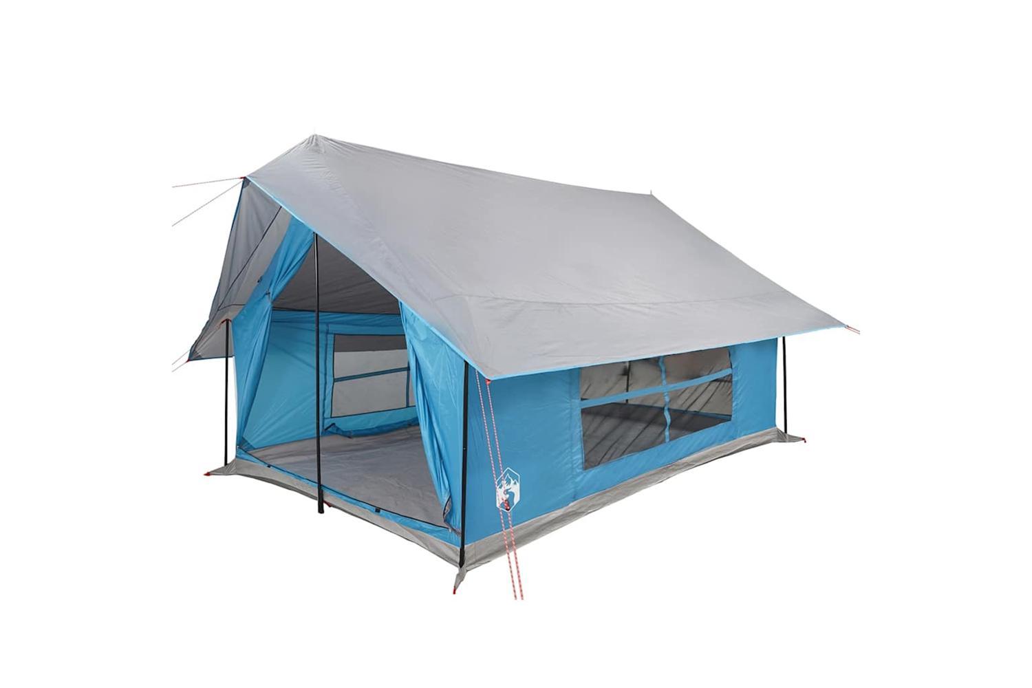 Vidaxl Camping Tent 5-person Blue Waterproof-3