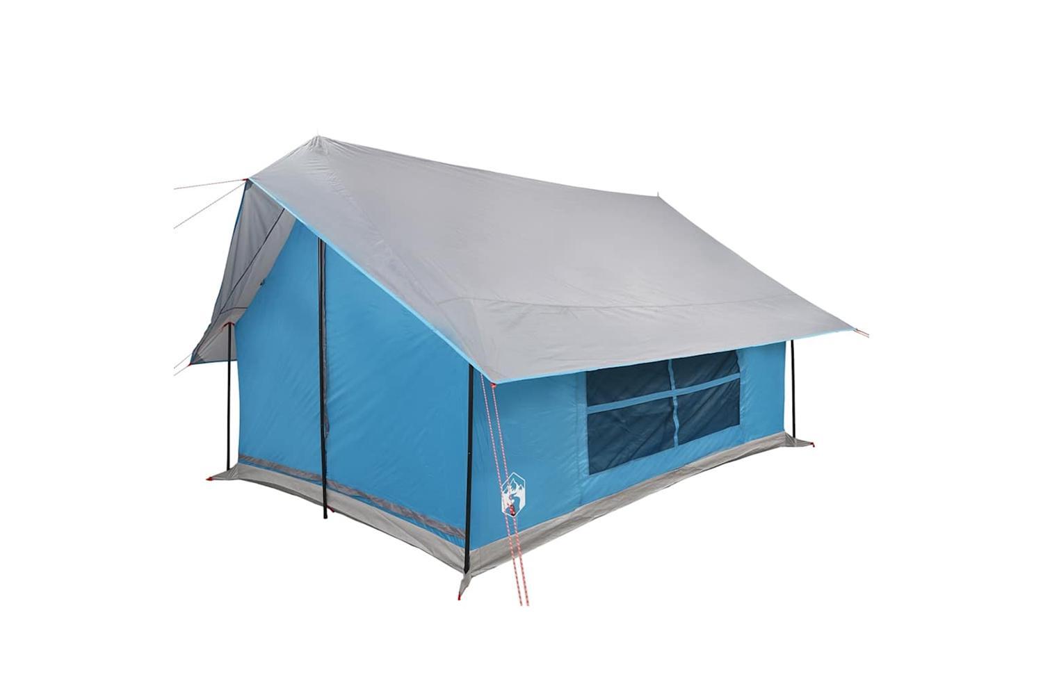 Vidaxl Camping Tent 5-person Blue Waterproof-5