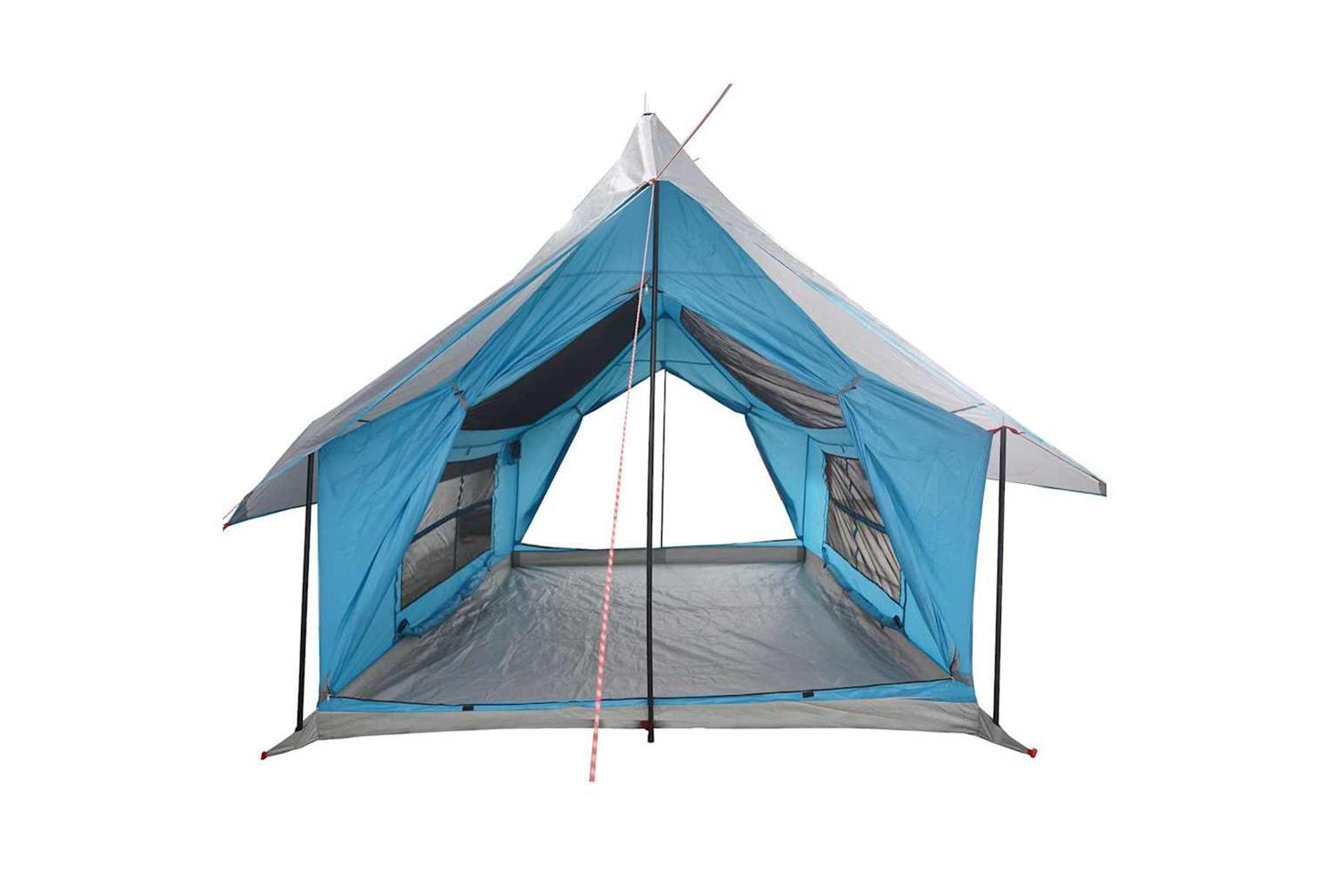 Vidaxl Camping Tent 5-person Blue Waterproof-6