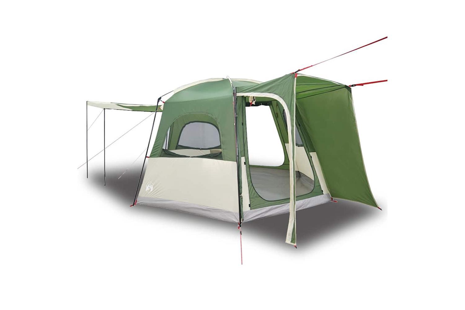 Vidaxl Car Tent 4-person Green Waterproof-2