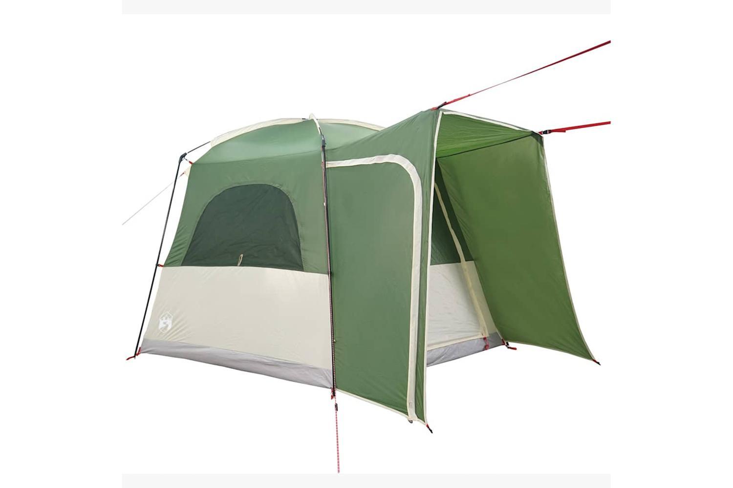 Vidaxl Car Tent 4-person Green Waterproof-5