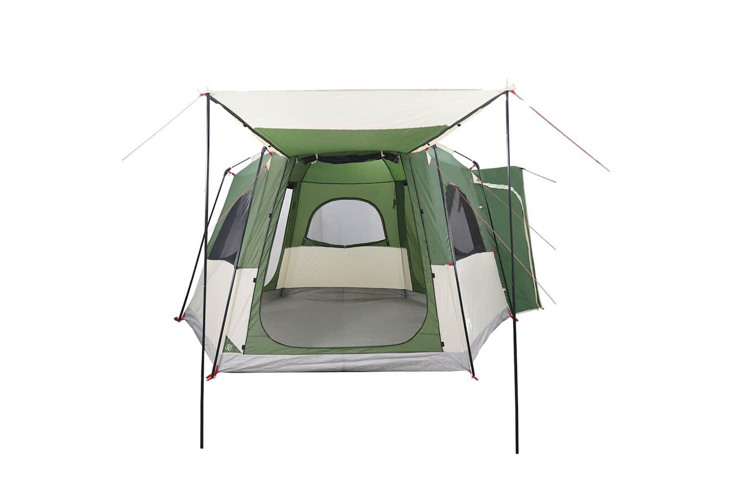 Vidaxl Car Tent 4-person Green Waterproof-6