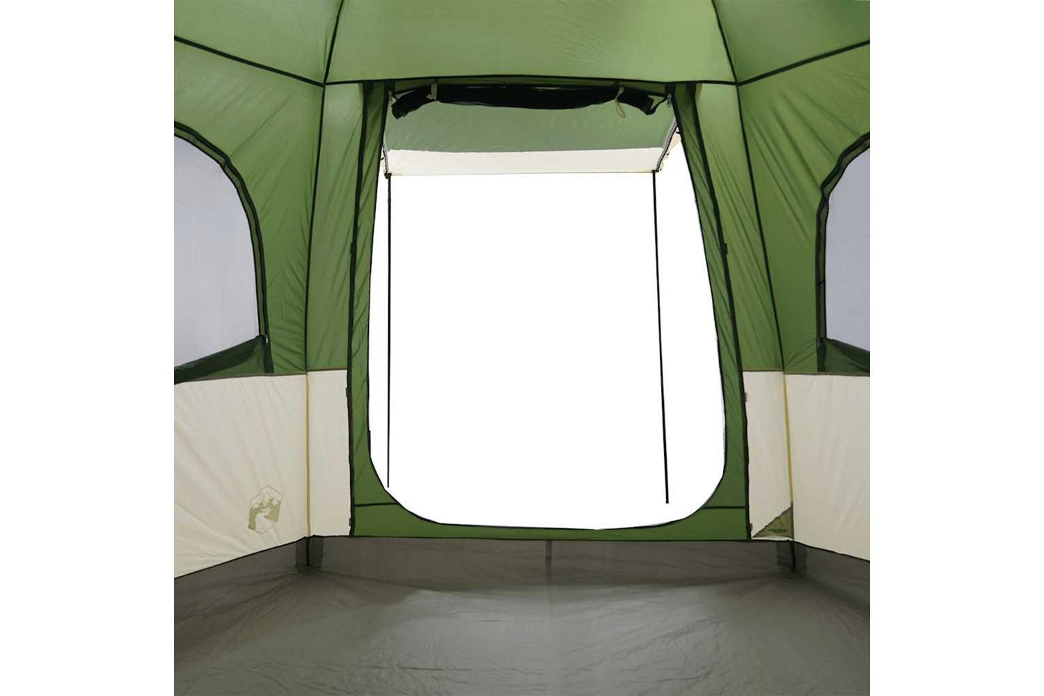 Vidaxl Car Tent 4-person Green Waterproof-9