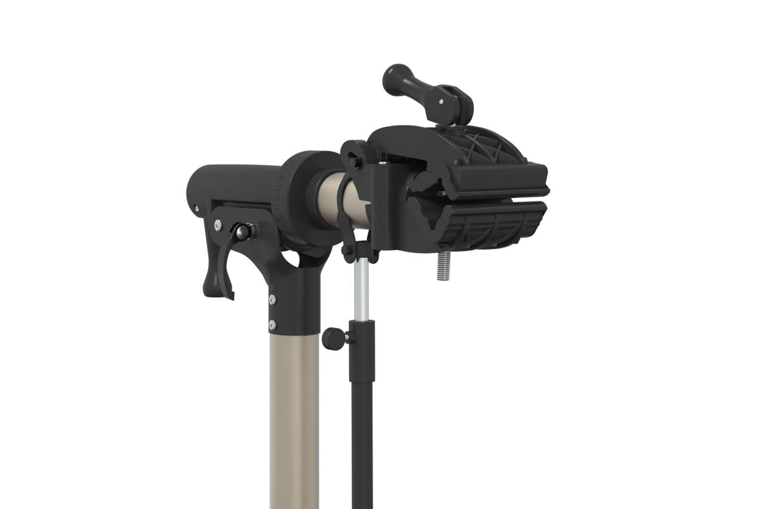 Vidaxl Bike Repair Stand Foldable Adjustable 102-160 Cm Aluminium-10