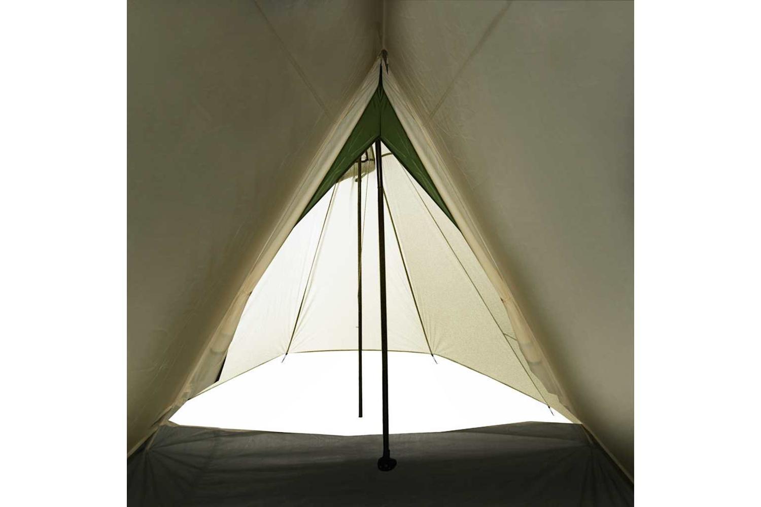 Vidaxl Camping Tent 3-person Green Waterproof-10