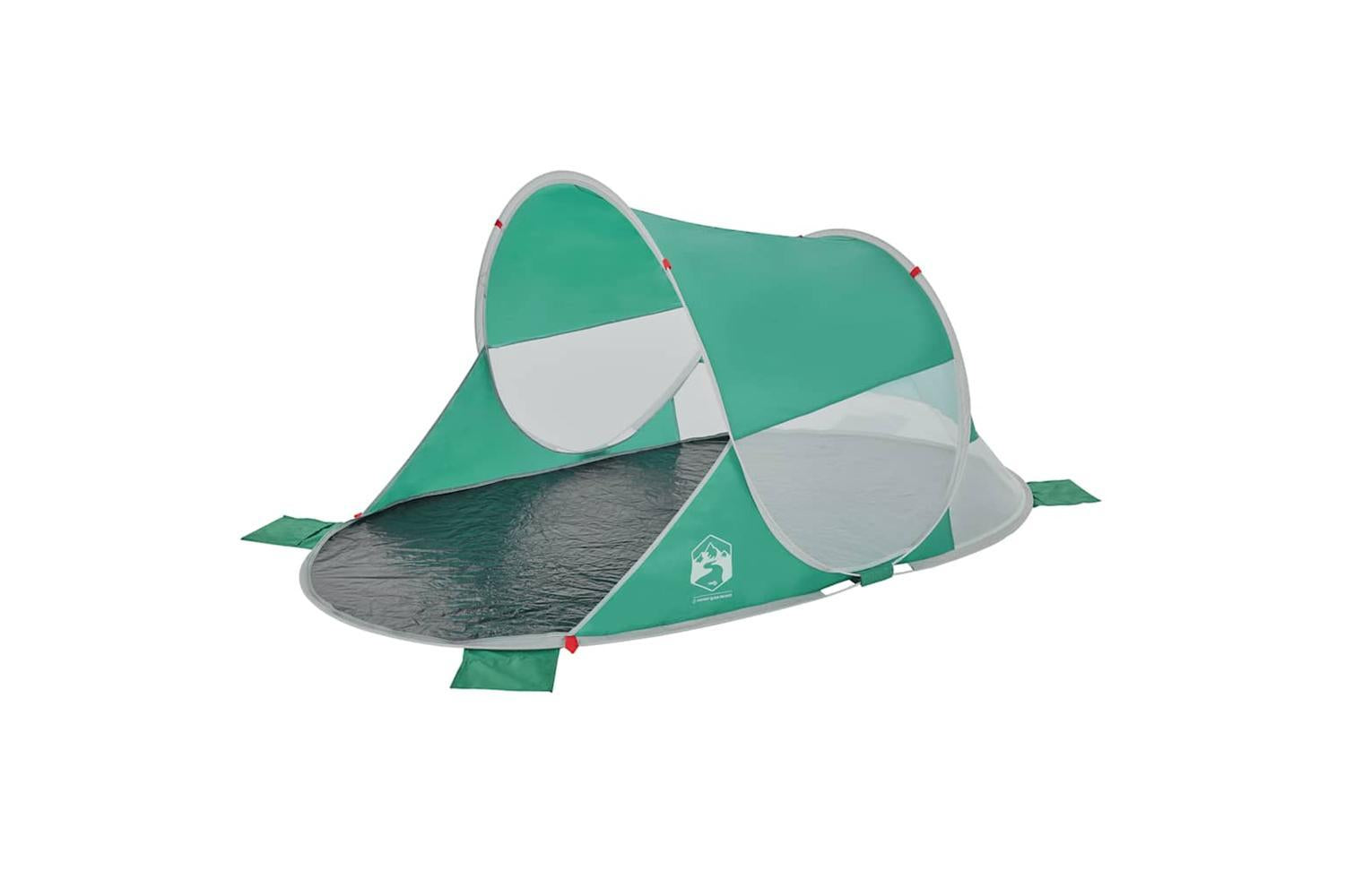 Vidaxl Beach Tent Sea Green Pop-up Waterproof-2