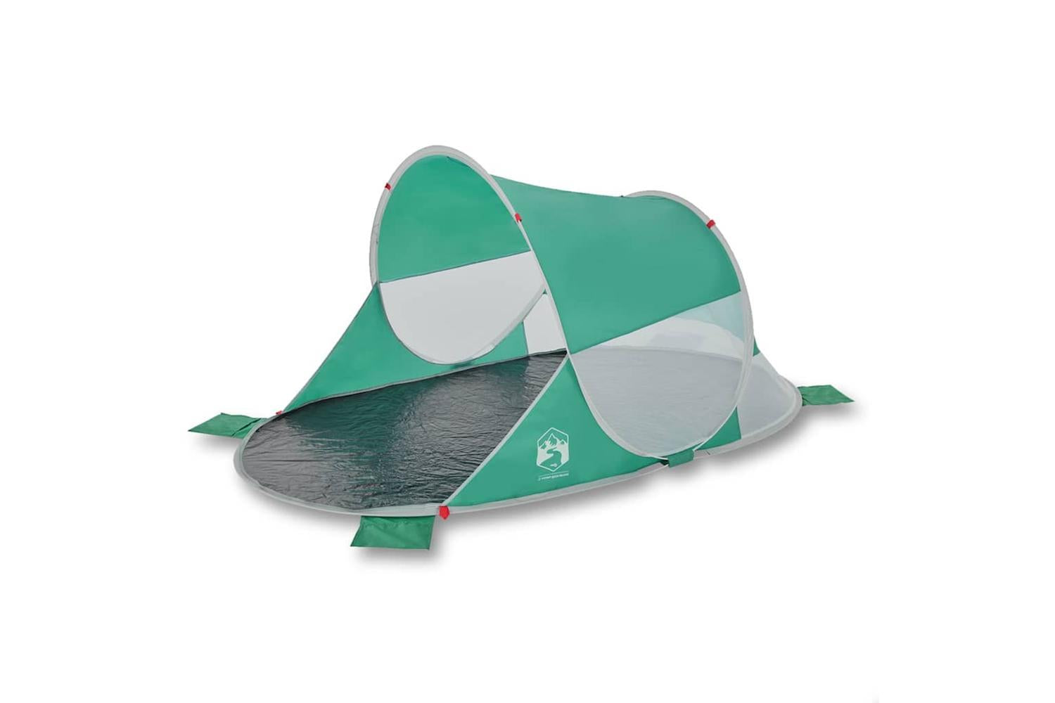 Vidaxl Beach Tent Sea Green Pop-up Waterproof-4