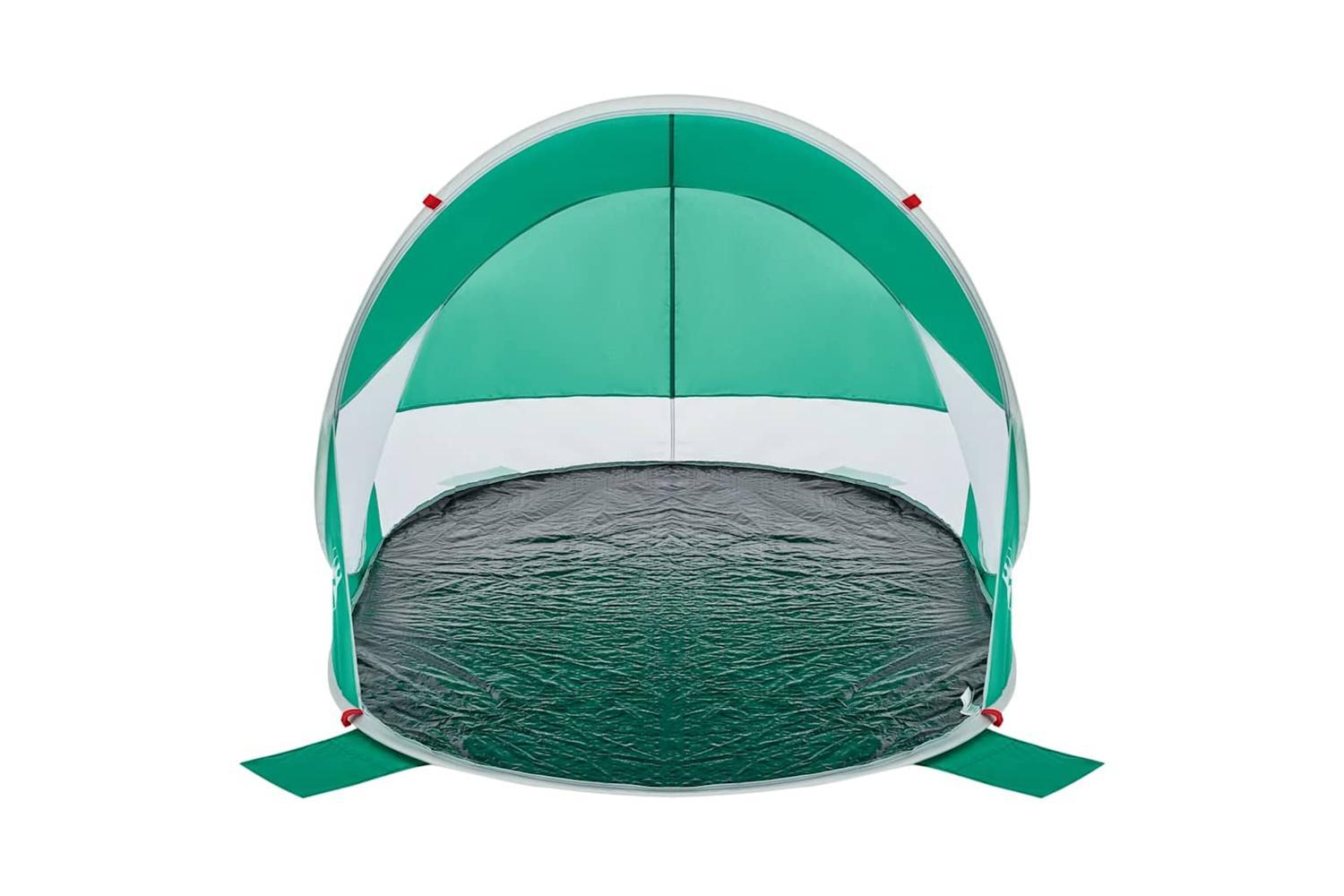 Vidaxl Beach Tent Sea Green Pop-up Waterproof-5
