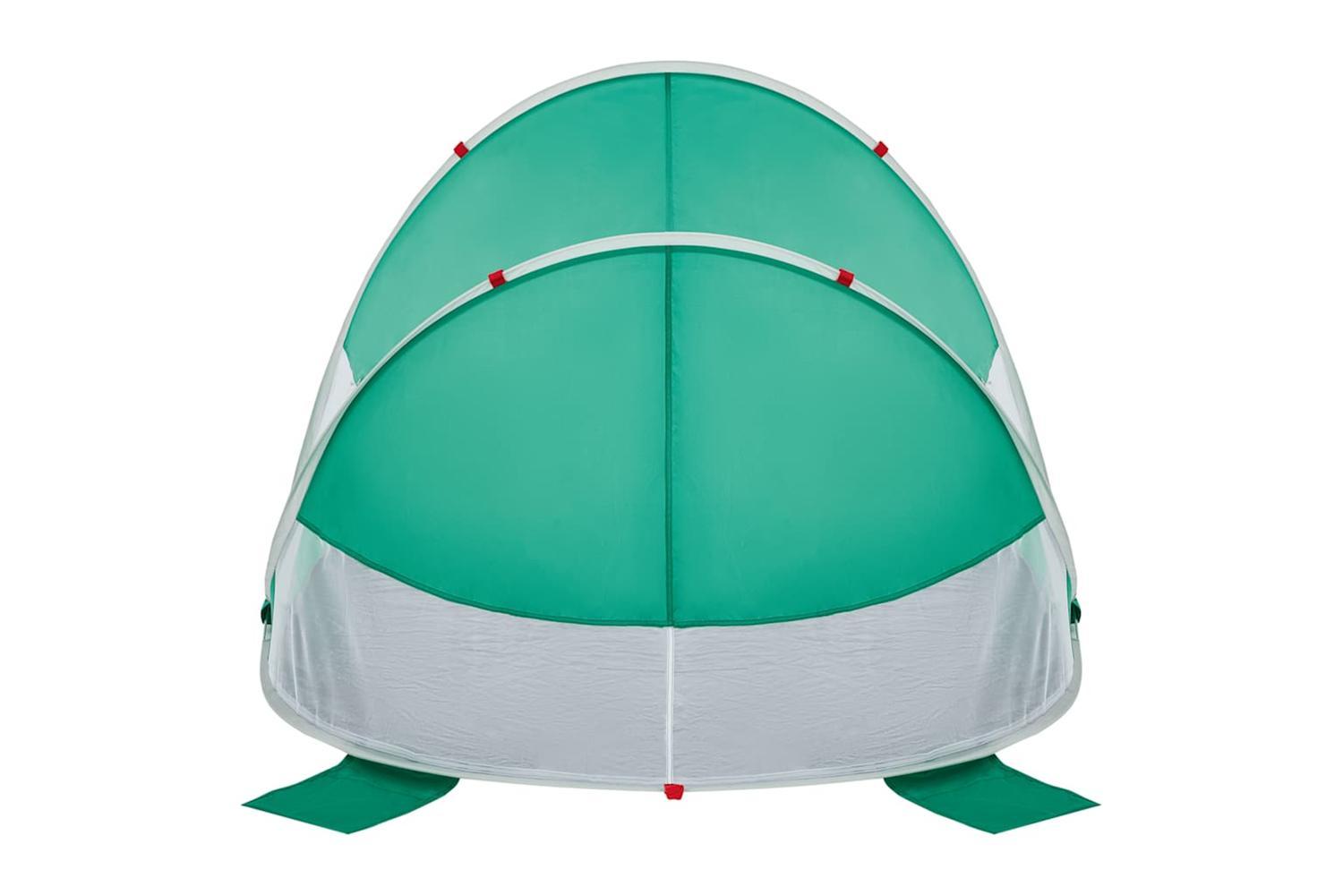 Vidaxl Beach Tent Sea Green Pop-up Waterproof-8