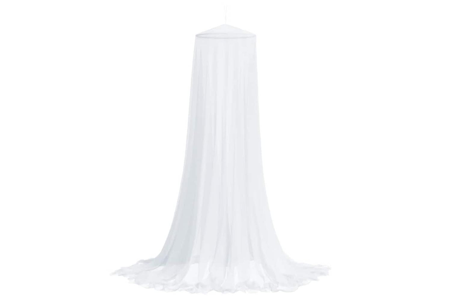Vidaxl Mosquito Net For Bed 220 Mesh White 56x56x220 Cm-4