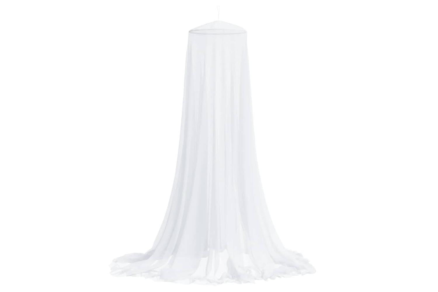 Vidaxl Mosquito Net For Bed 220 Mesh White 56x56x220 Cm-2