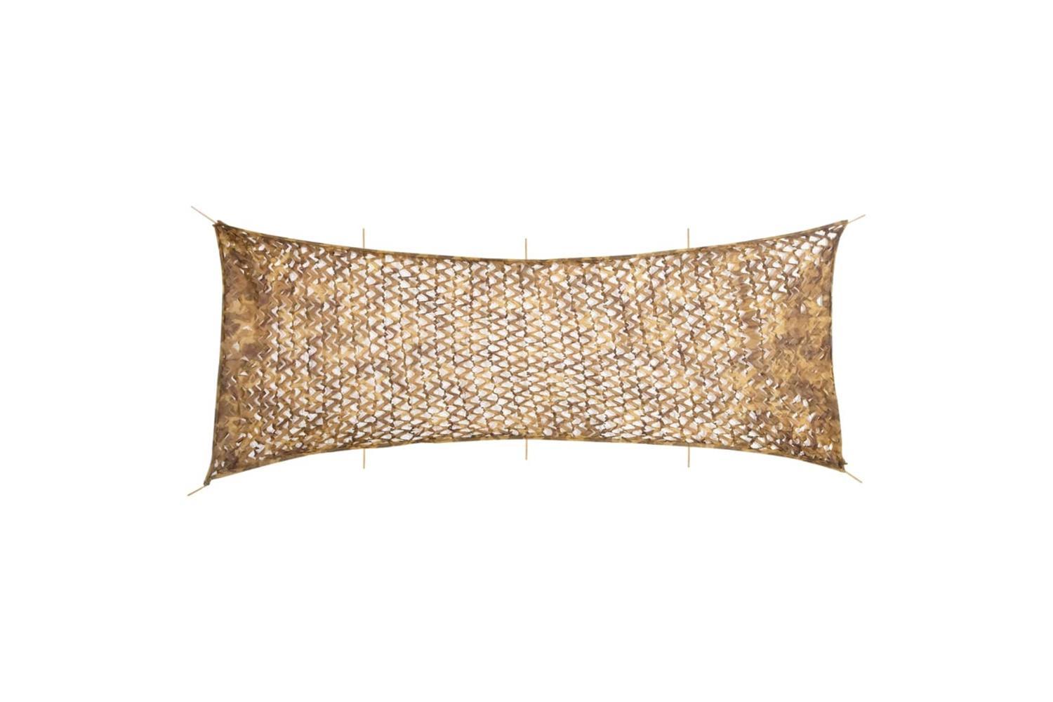 Vidaxl Camouflage Net With Storage Bag 833x297 Cm Sand