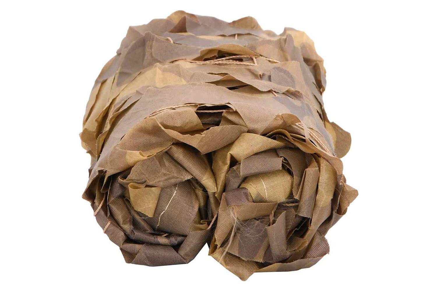 Vidaxl Camouflage Net With Storage Bag 844x429 Cm Sand-3