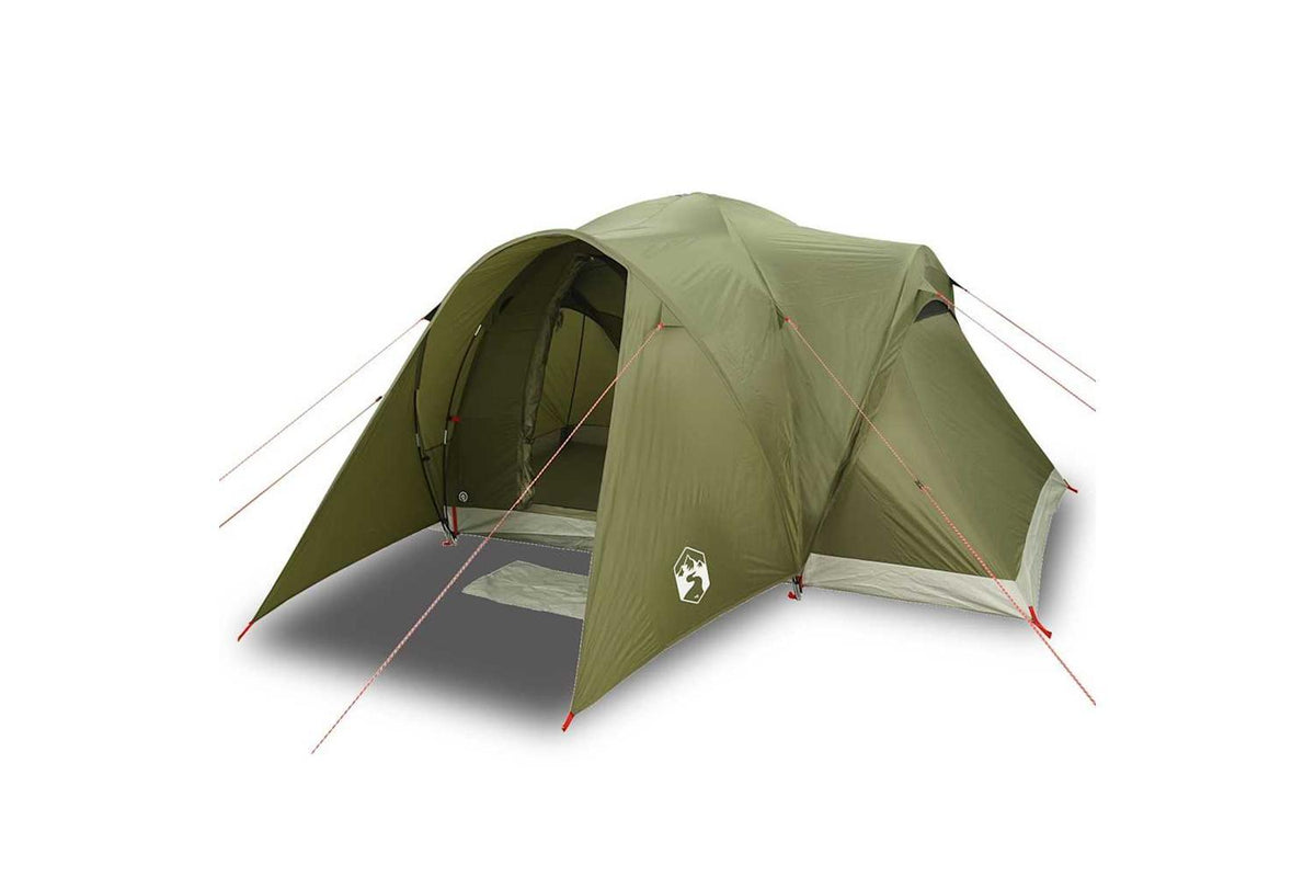 Vidaxl Family Tent Dome 6-person Olive Green Waterproof-2