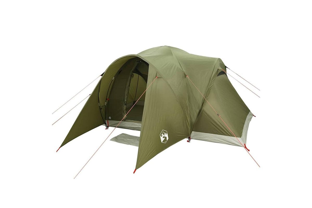 Vidaxl Family Tent Dome 6-person Olive Green Waterproof-4