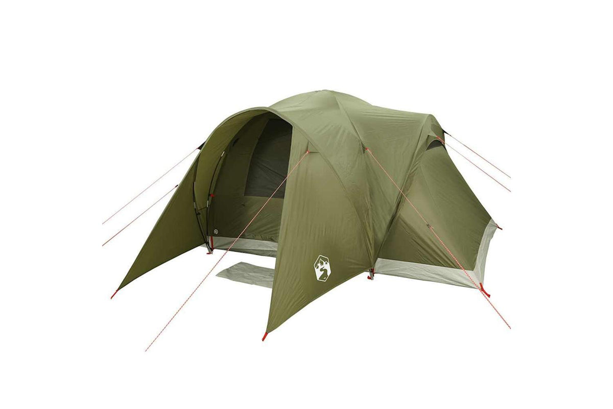 Vidaxl Family Tent Dome 6-person Olive Green Waterproof-5
